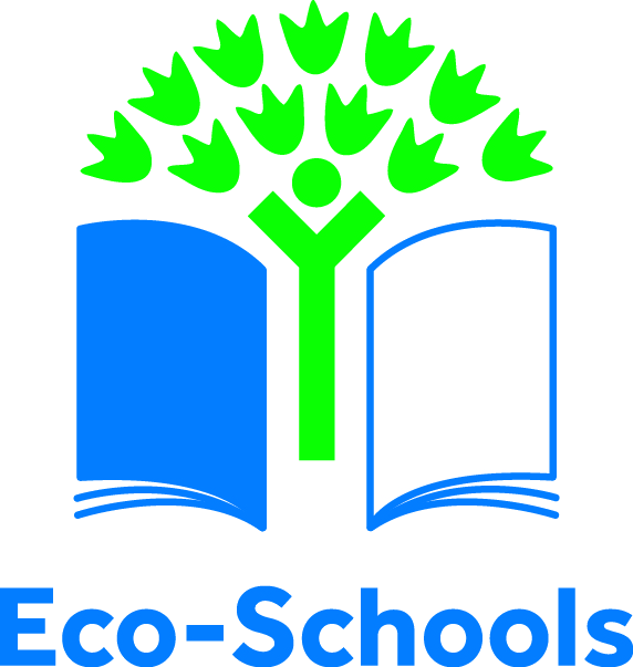 Eco Schools helping the envirnoment logo